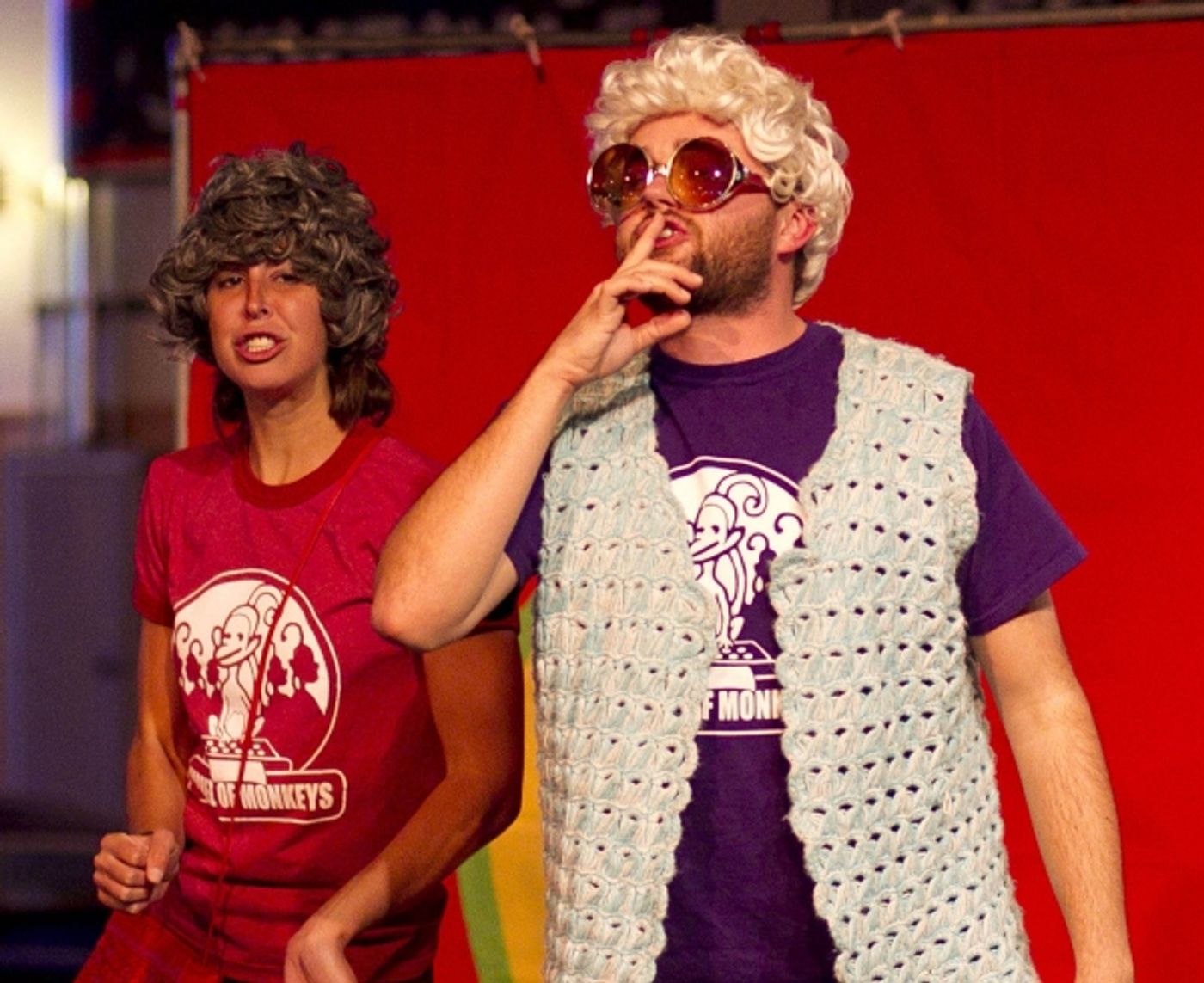 Photo Flash: First Look at Barrel of Monkeys' THAT'S WEIRD, GRANDMA: BEHIND THE [MONKEY] MUSIC  Image