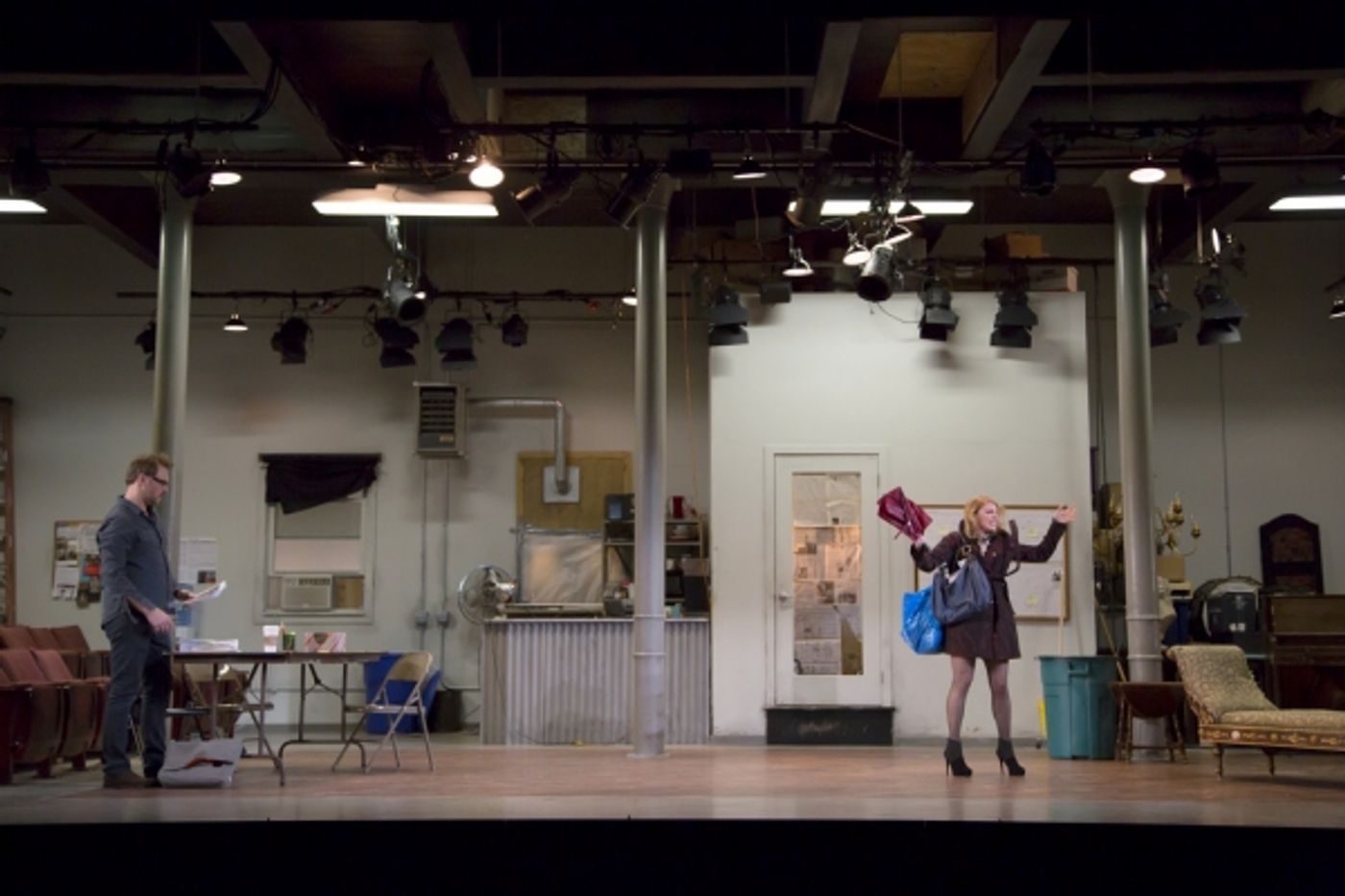 Photo Flash: First Look at Andrea Syglowski and Chris Kipiniak in VENUS IN FUR  Image