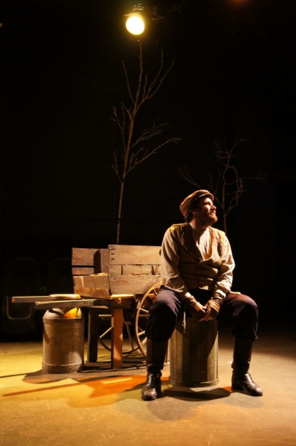 Tony Blosser as Tevye at 