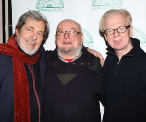 Tony Walton, Thomas Keneally and Larry Kirwan Photo