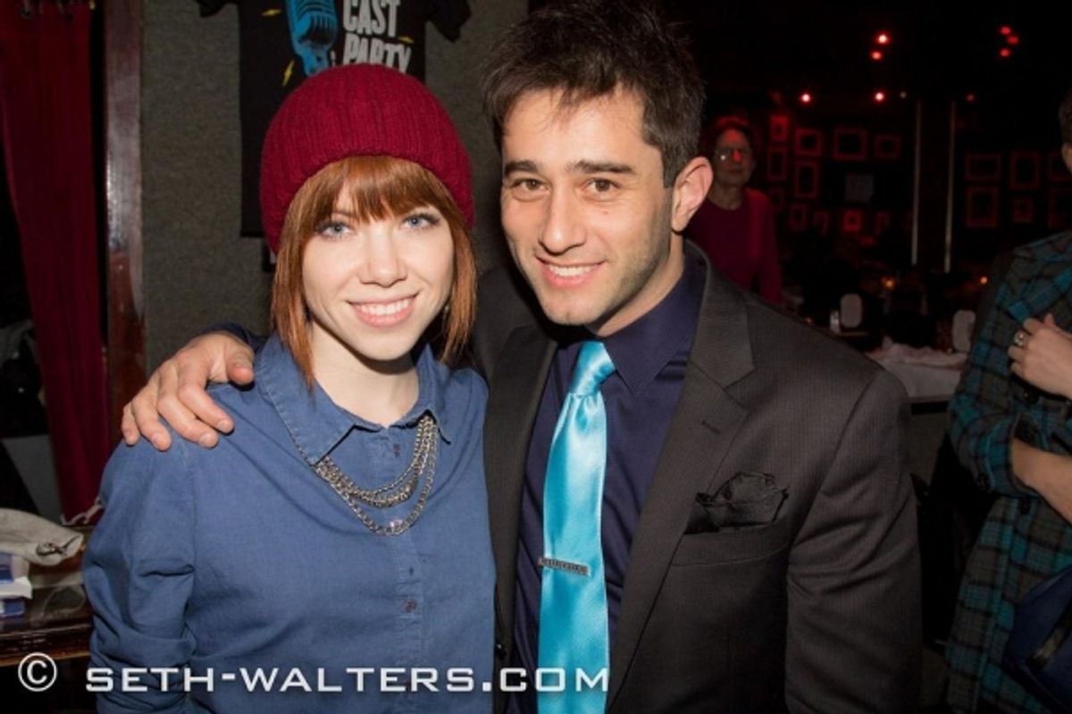 Carly Rae Jepsen and Matt Baker at 