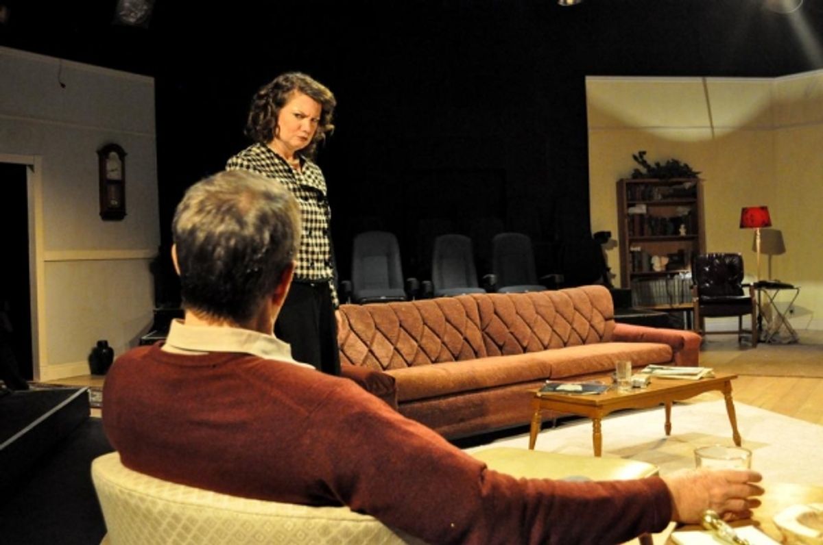 Steve Tarry (George) and (Background) Brynne Garman (Martha) at 