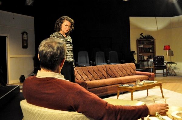 Steve Tarry (George) and (Background) Brynne Garman (Martha) Photo