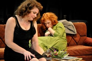 Brynne Garman (Martha) with Kirsten Deane (Honey)
 Photo