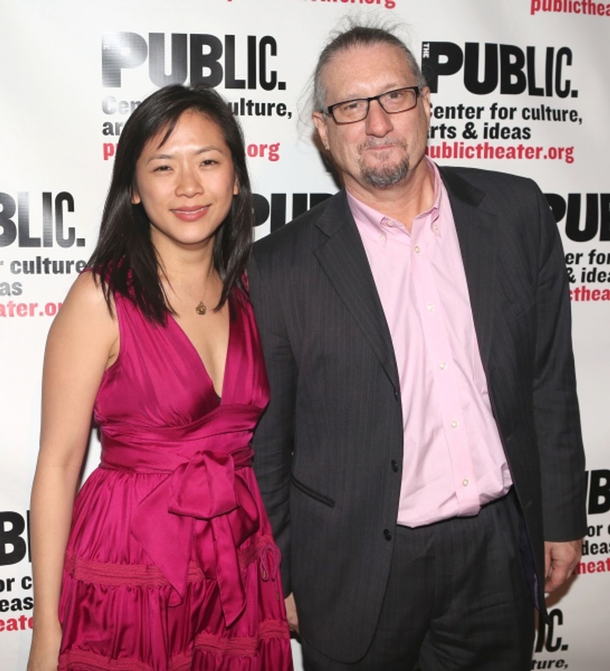 Meiyin Wang and Co-Director Mark Russell  at 