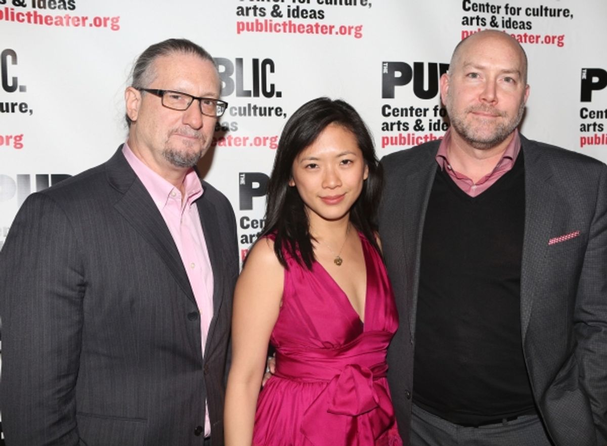 Co-Directors Mark Russell, Meiying Wang and Executive Director Patrick Willingham  at 