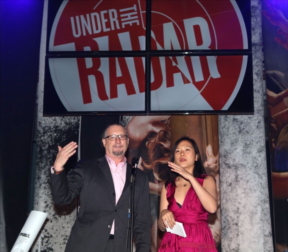 Mark Russell and Meiyin Wang  at 