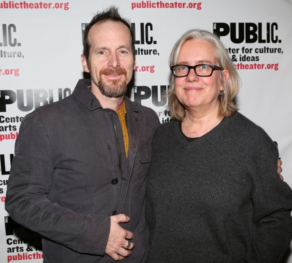 Denis O''Hare and Lisa Peterson at 