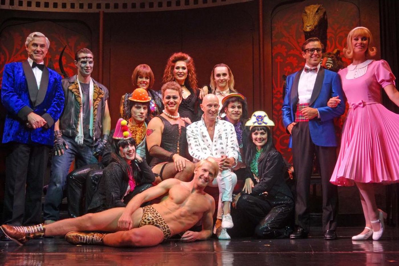 Photo Flash: Creator Richard O'Brien with the Australian Cast of ROCKY HORROR  Image