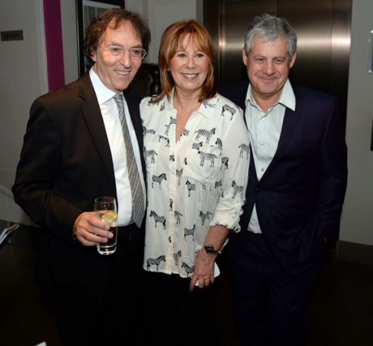 Don Black, Marti Webb and Cameron Mackintosh at 