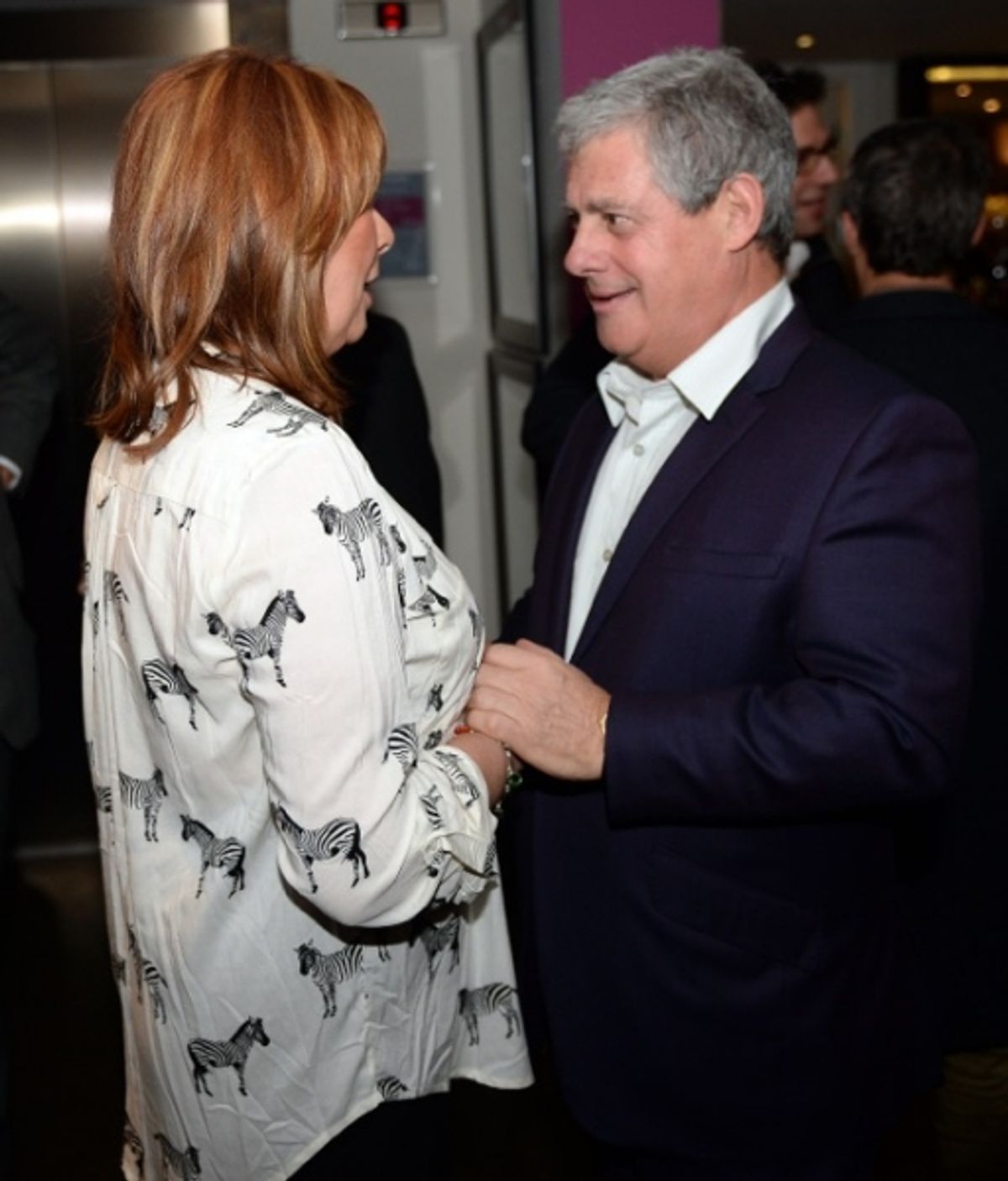 Marti Webb and Cameron Mackintosh at 