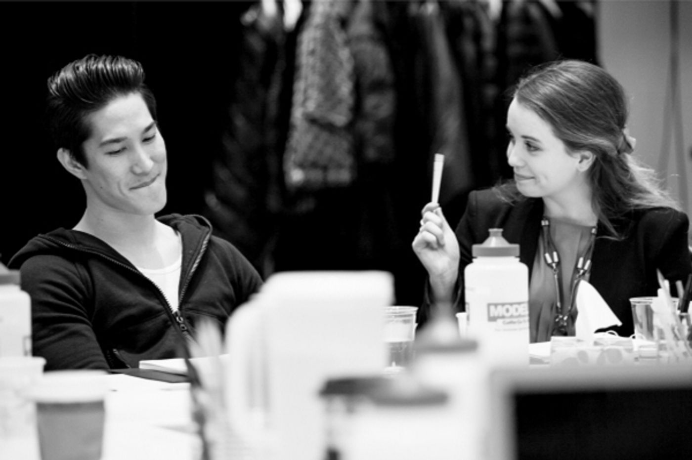 Photo Flash: In Rehearsal with Cole Horibe, Phoebe Strole & More for Signature Theatre's KUNG FU  Image