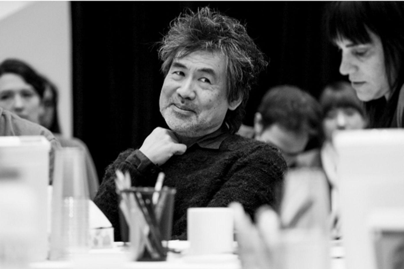 Photo Flash: In Rehearsal with Cole Horibe, Phoebe Strole & More for Signature Theatre's KUNG FU  Image