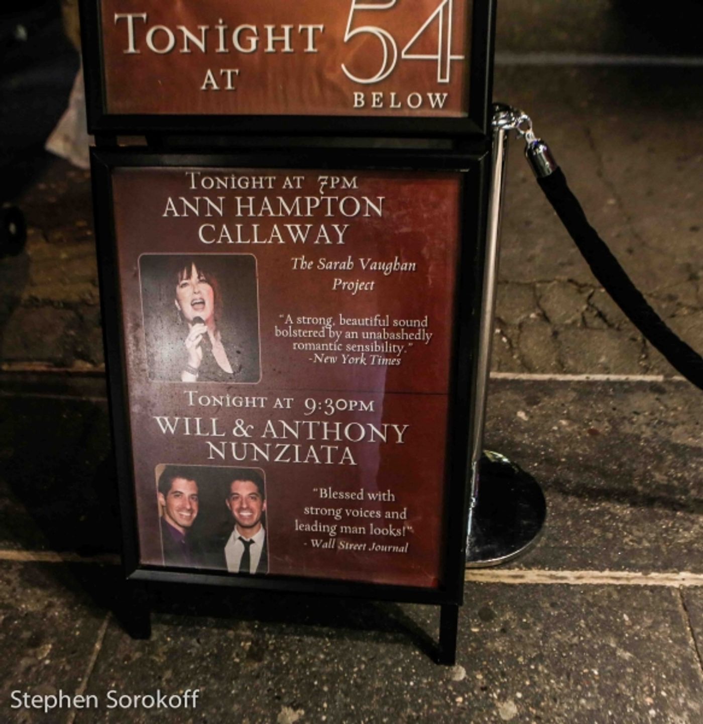 Photo Coverage: Ann Hampton Callaway Brings SARAH VAUGHAN PROJECT to 54 Below Photo Coverage: Ann Hampton Callaway Brings SARAH VAUGHAN PROJECT to 54 Below Image