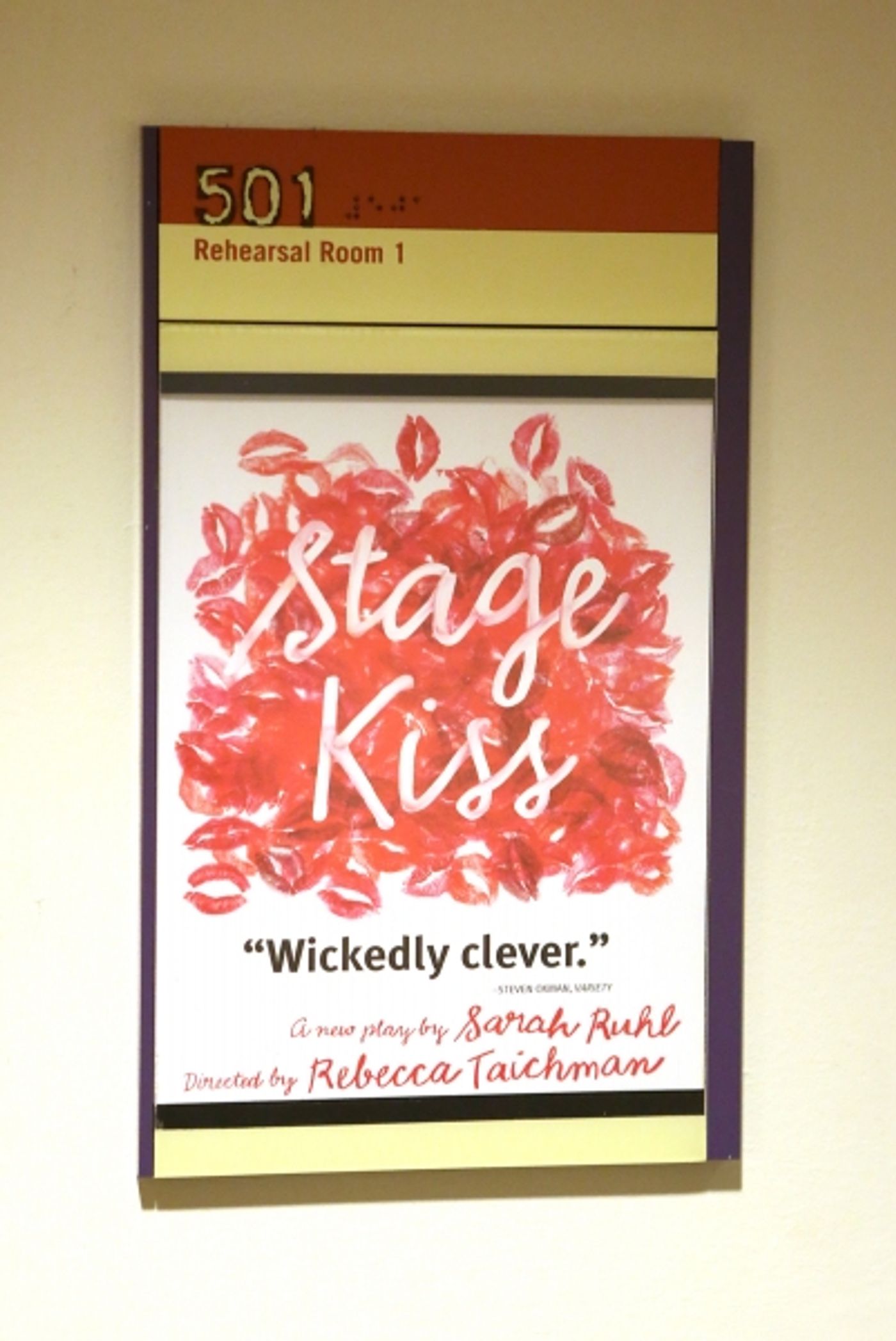 Photo Coverage: First Day of Rehearsal for Sarah Ruhl's STAGE KISS at Playwrights Horizons  Image