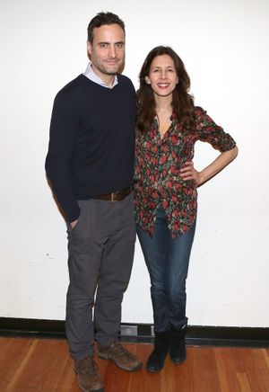 Dominic Fumusa and Jessica Hecht Photo