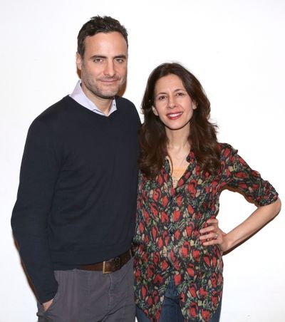 Dominic Fumusa and Jessica Hecht Photo