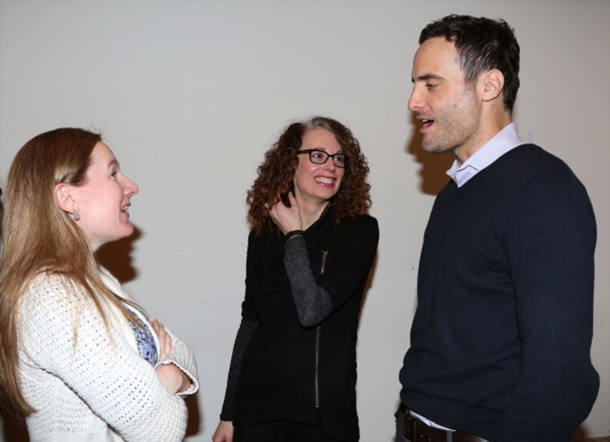 Sarah Ruhl , Rebecca Taichman & Dominic Fumusa at 