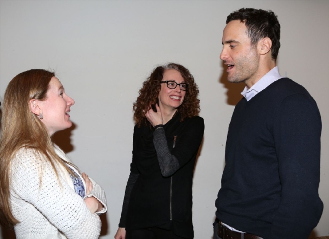 Photo Coverage: First Day of Rehearsal for Sarah Ruhl's STAGE KISS at Playwrights Horizons  Image
