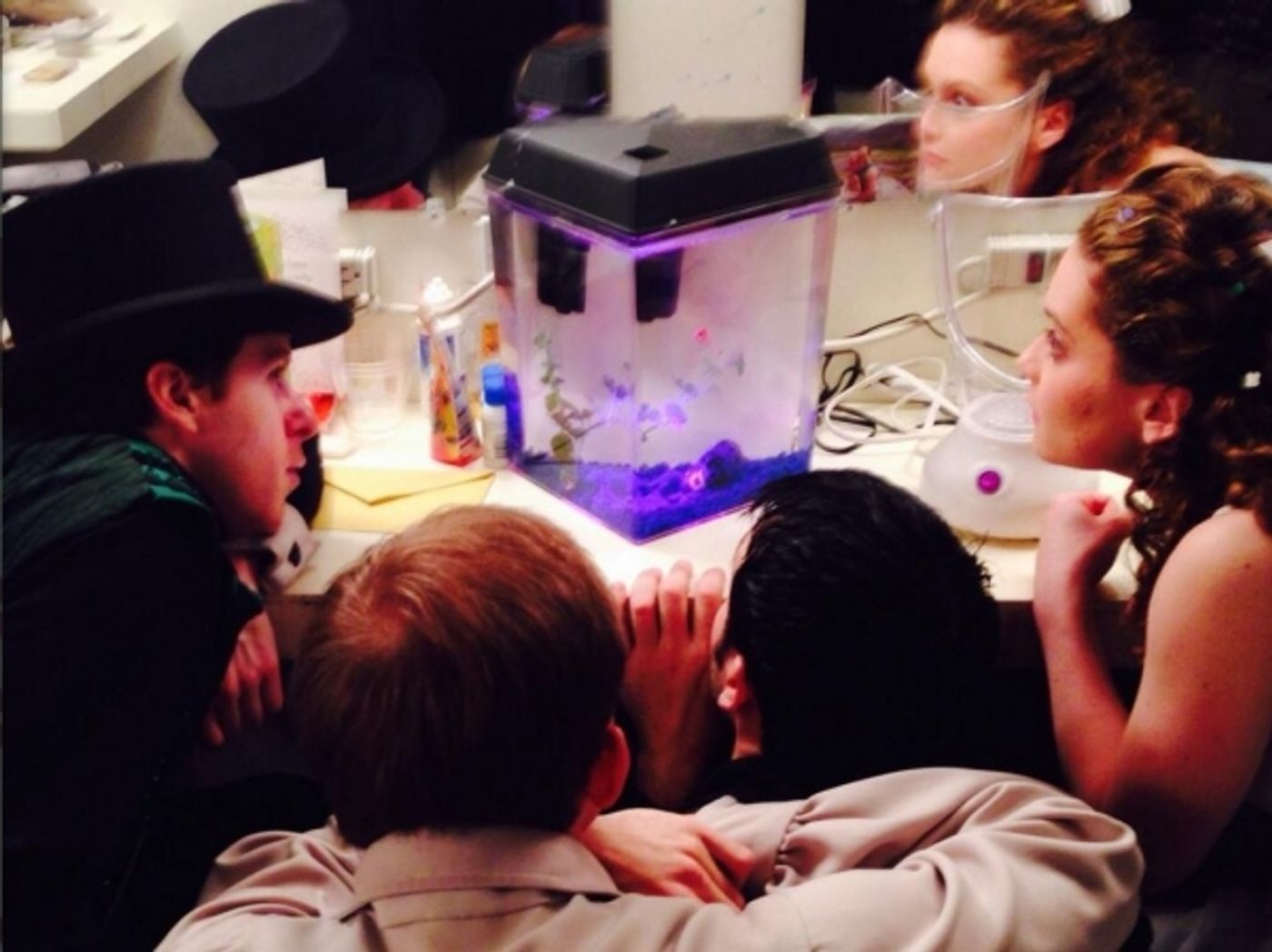 Photo Flash: Saturday Intermission Pics, Jan 11 - GHOST Tour Celebrates 100th Performance and More!  Image