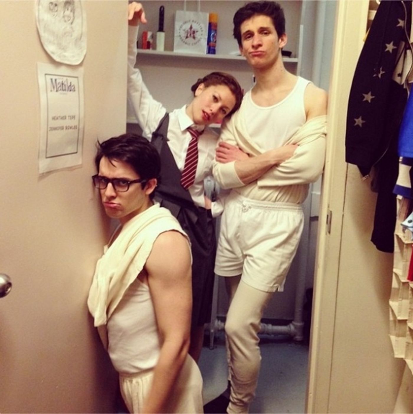 Photo Flash: Saturday Intermission Pics, Jan 11 - GHOST Tour Celebrates 100th Performance and More!  Image