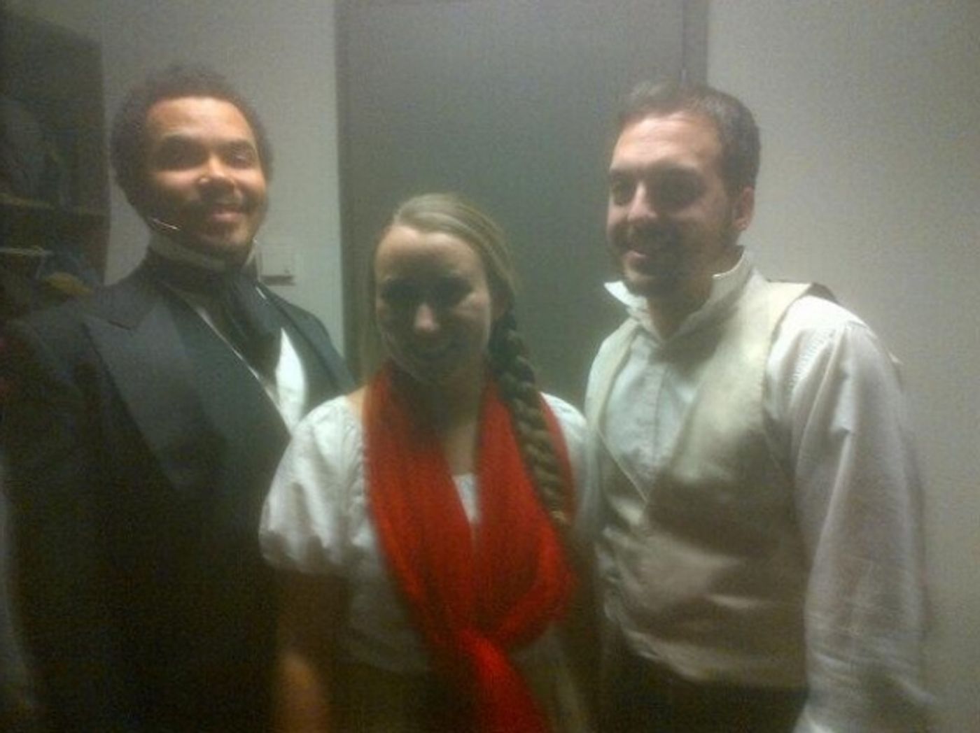 Photo Flash: Saturday Intermission Pics, Jan 11 - GHOST Tour Celebrates 100th Performance and More!  Image