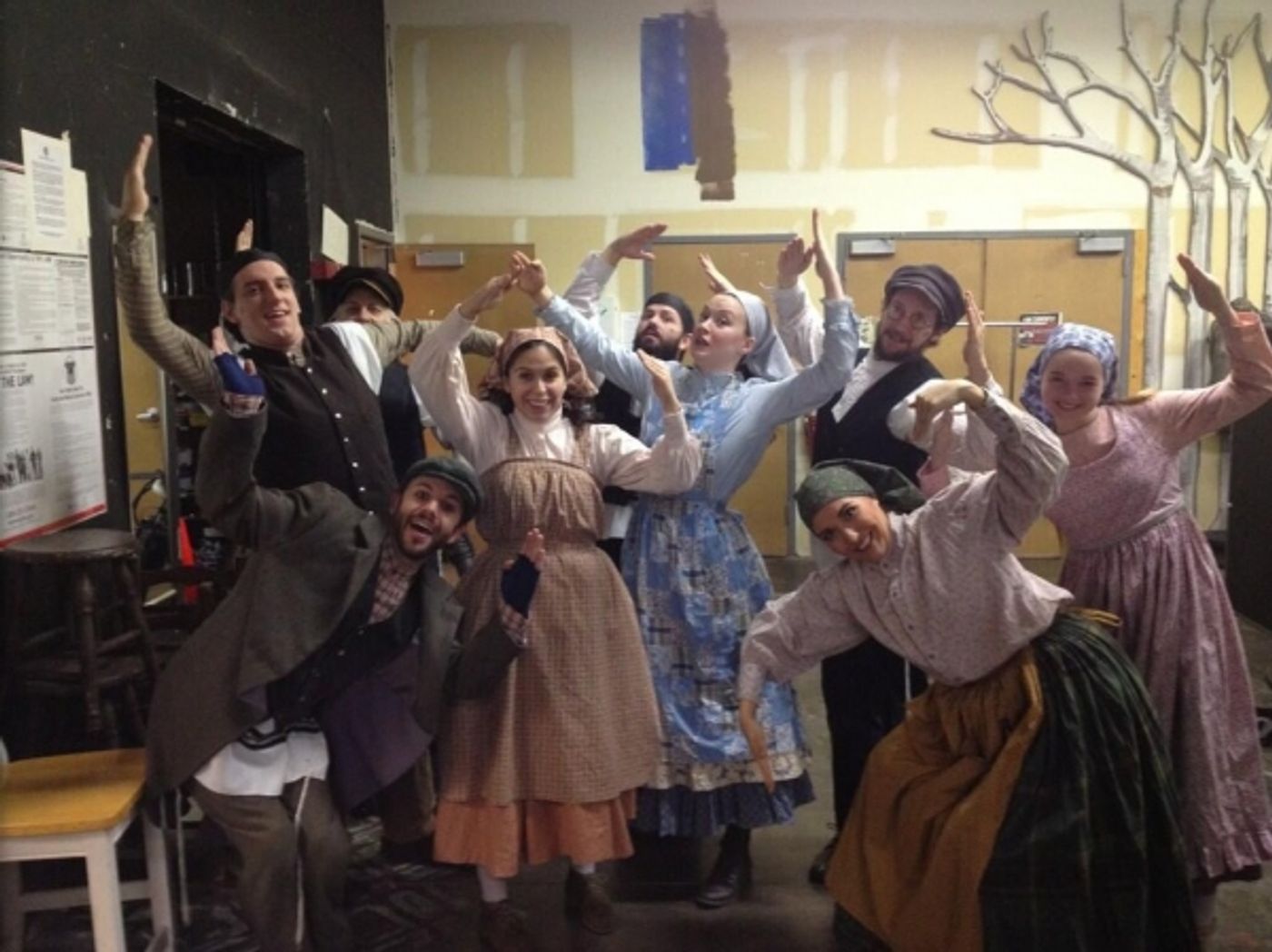 Photo Flash: Saturday Intermission Pics, Jan 11 - GHOST Tour Celebrates 100th Performance and More!  Image