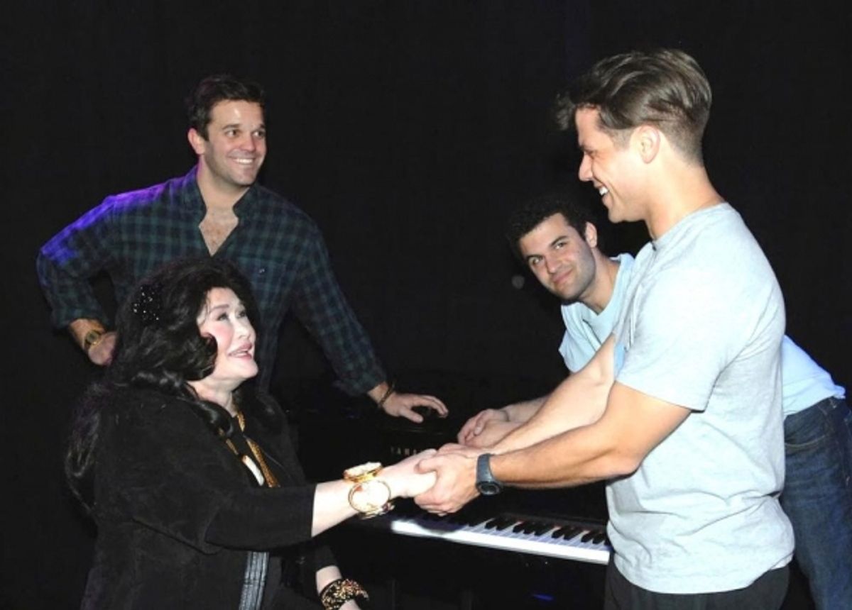 Barbara Van Orden, Cameron Sczempka, Travis Leland and Cy Cveamer at 