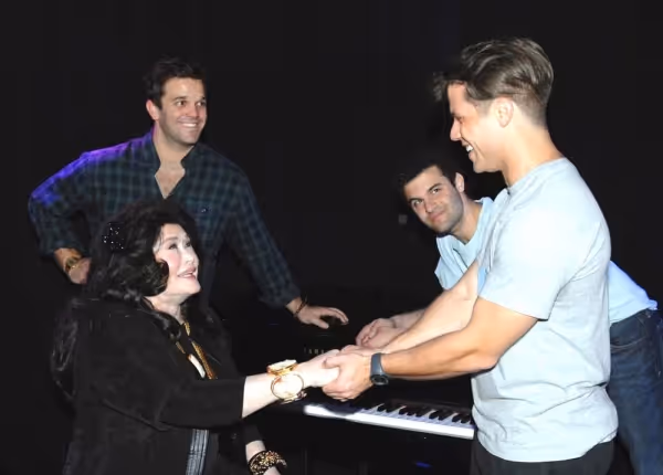 Barbara Van Orden, Cameron Sczempka, Travis Leland and Cy Cveamer Photo