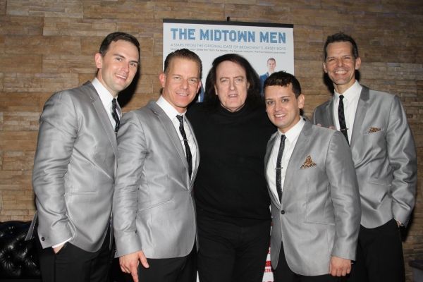 Daniel Reichard, Christian Hoff, Tommy James, Michael Longoria and J. Robert Spencer Photo