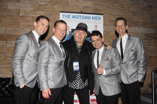 Daniel Reichard, Christian Hoff, Gene Cornish, Michael Longoria and J. Robert Spencer Photo