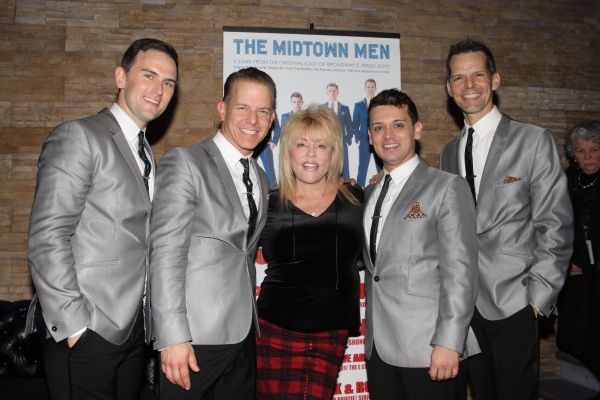 Daniel Reichard, Christian Hoff, Rita McKenzie, Michael Longoria and J. Robert Spence Photo