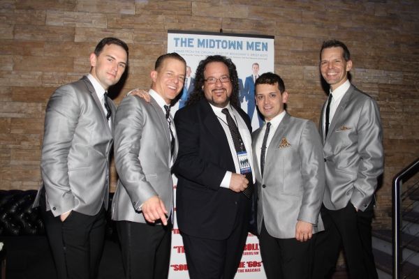 Daniel Reichard, Christian Hoff, Scott Stander, Michael Longoria and J. Robert Spence Photo