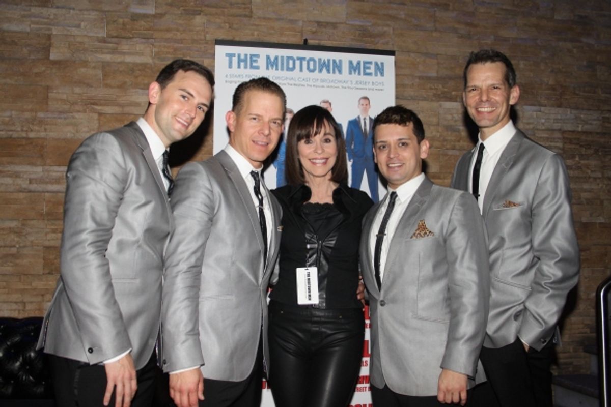 Daniel Reichard, Christian Hoff, Sandra Porter, Michael Longoria and J. Robert Spencer at 