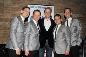 Daniel Reichard, Christian Hoff, Glenn Connolly, Michael Longoria and J. Robert Spenc Photo