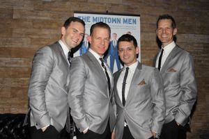 Daniel Reichard, Christian Hoff, Michael Longoria and J. Robert Spencer Photo