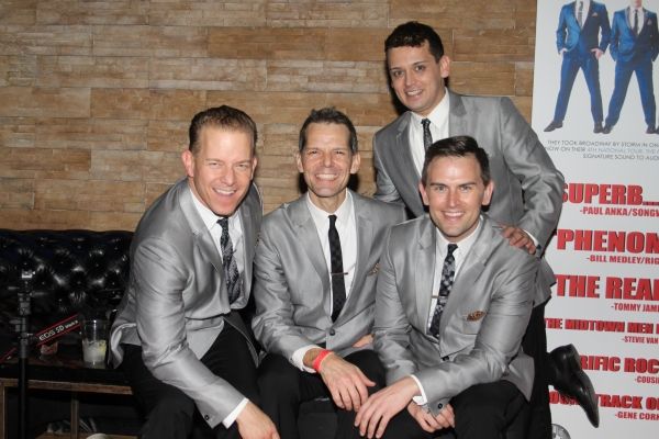 Christian Hoff, J. Robert Spencer, Michael Longoria and Daniel Reichard Photo