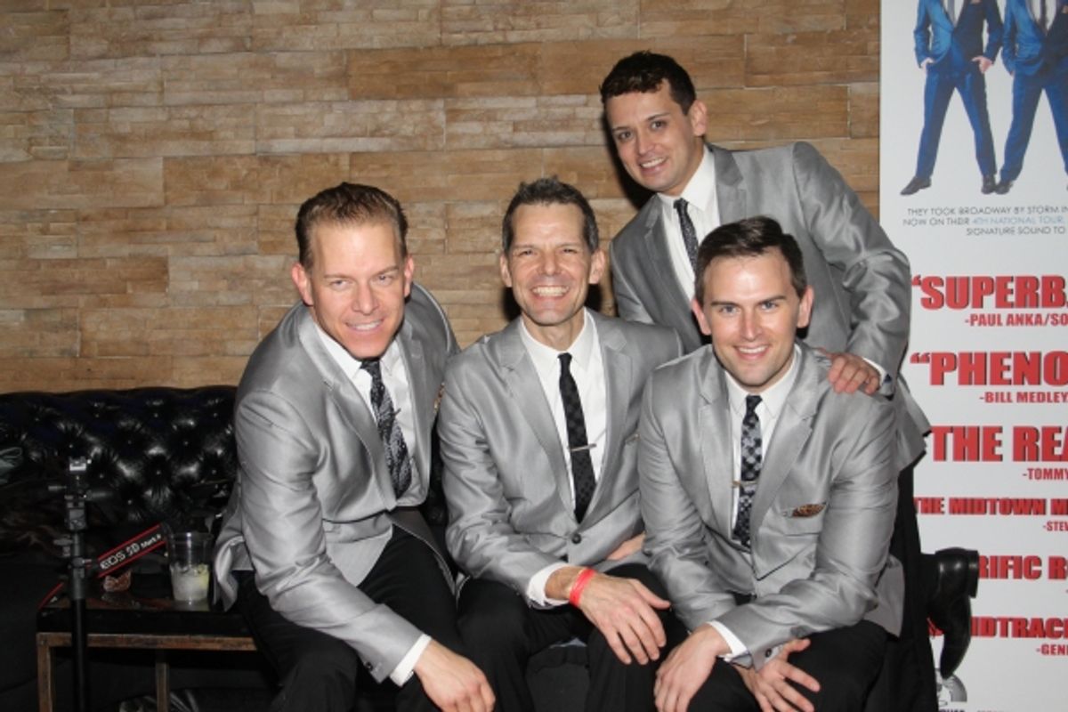 Christian Hoff, J. Robert Spencer, Michael Longoria and Daniel Reichard at 