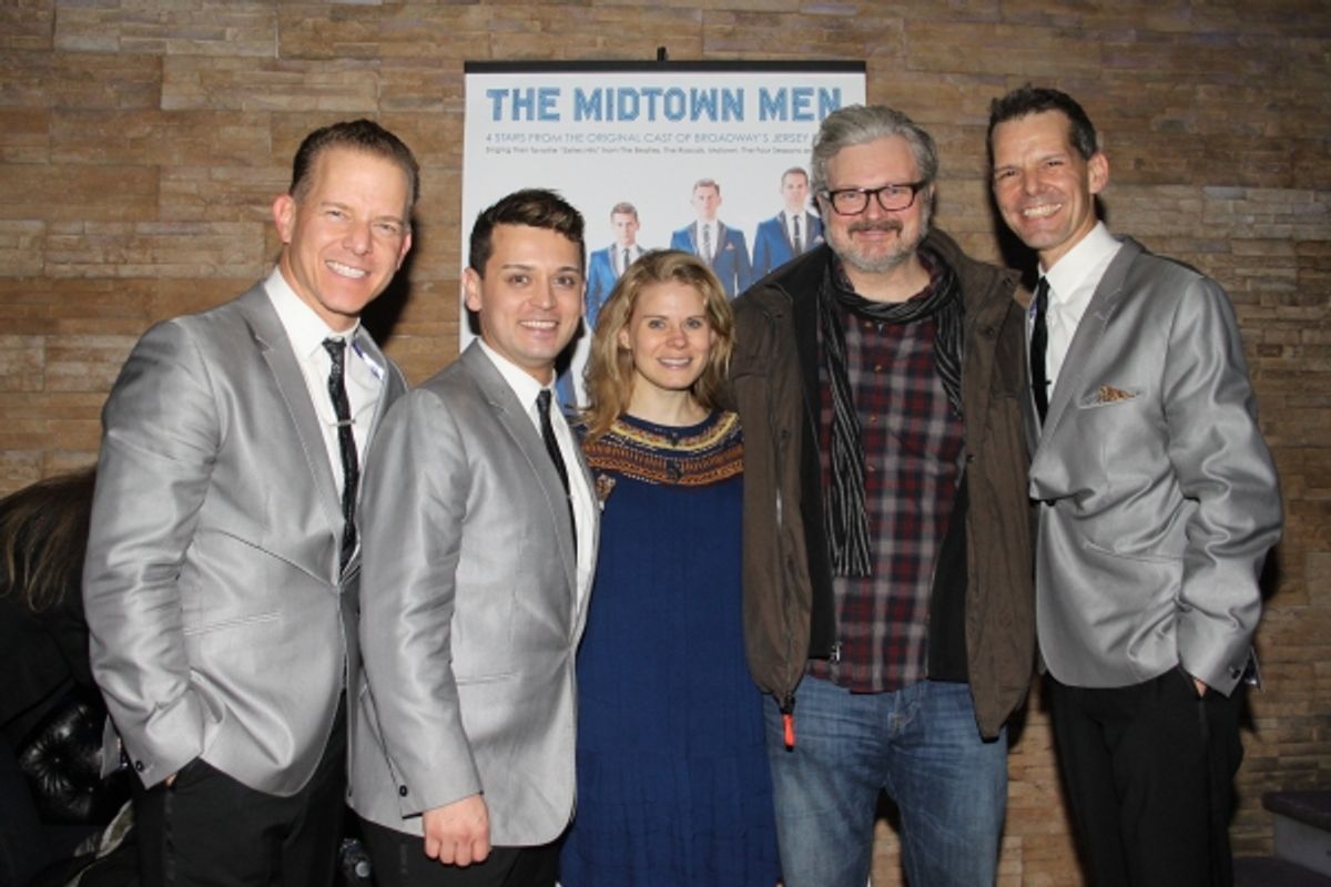 Christian Hoff, Michael Longoria, Celia Keenan-Bolger, John Ellison Conlee and J. Robert Spencer at 