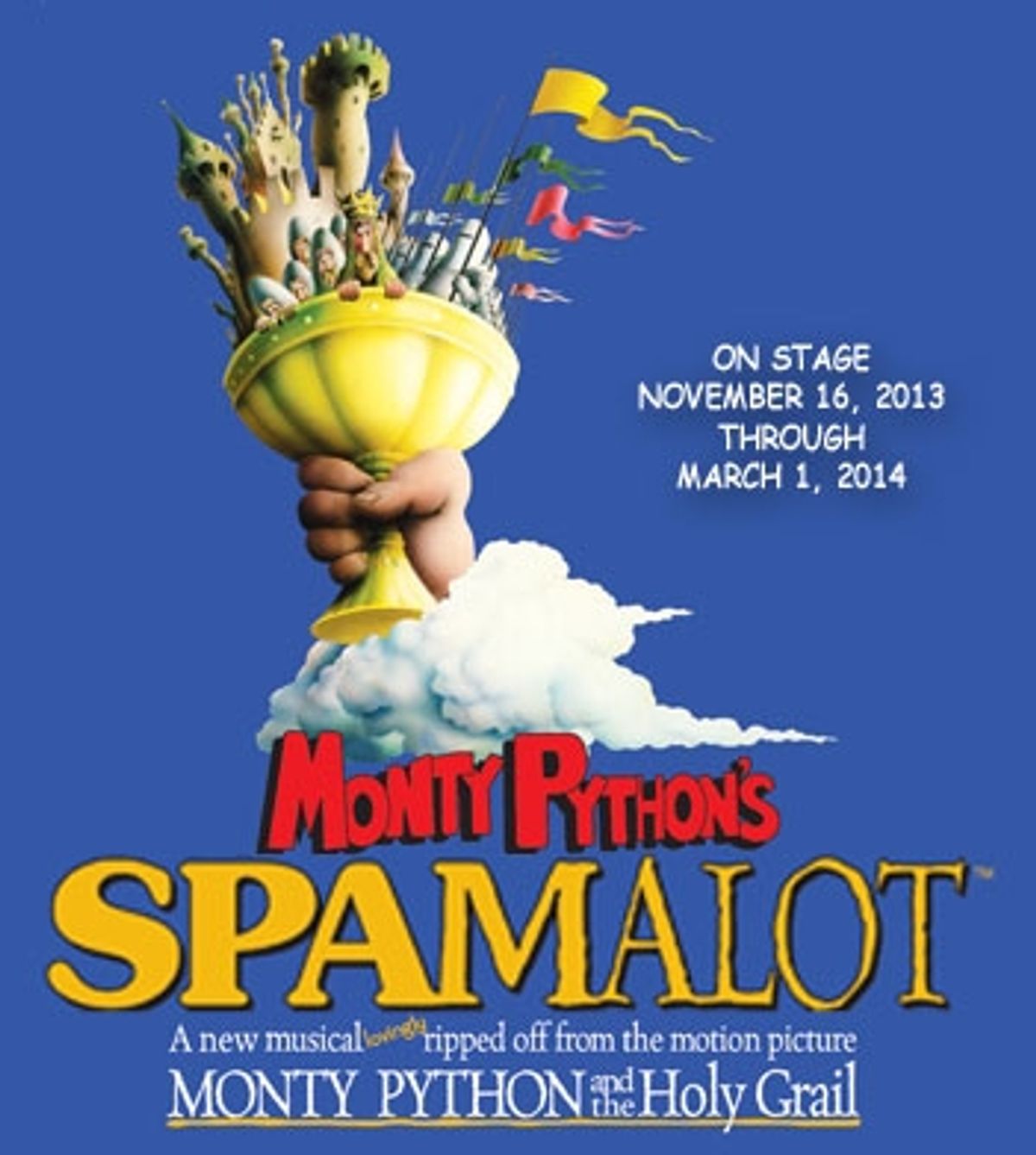 Scott Beyette as  and Wayne Kennedy as King Arthur at 