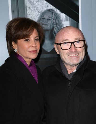 Dana Tyler and Phil Collins  Photo