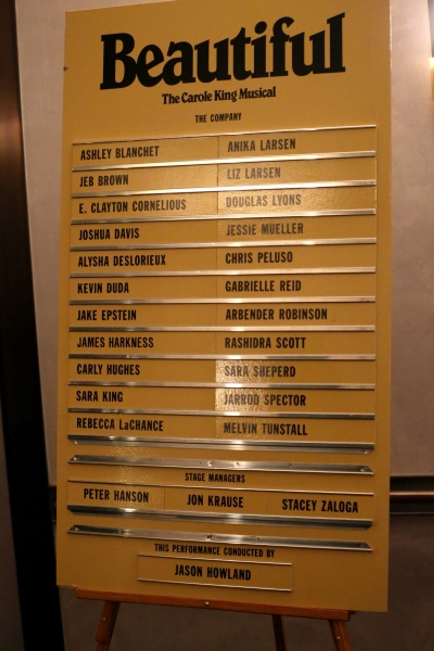 Photo Coverage: Carole King Arrives on Broadway! Inside BEAUTIFUL's Opening Night Curtain Call  Image