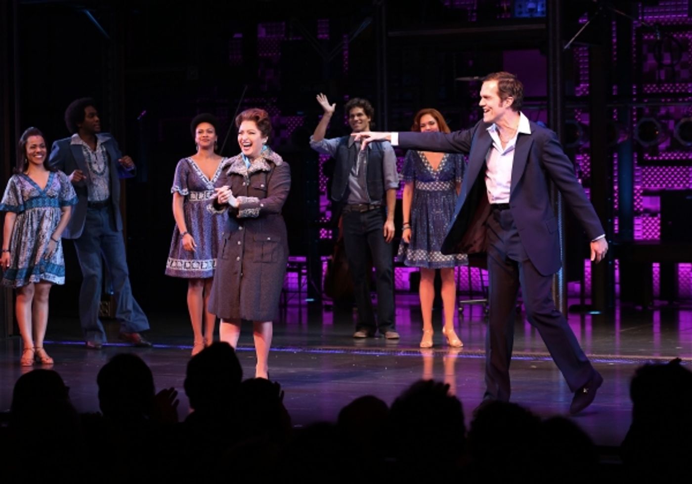 Photo Coverage: Carole King Arrives on Broadway! Inside BEAUTIFUL's Opening Night Curtain Call  Image