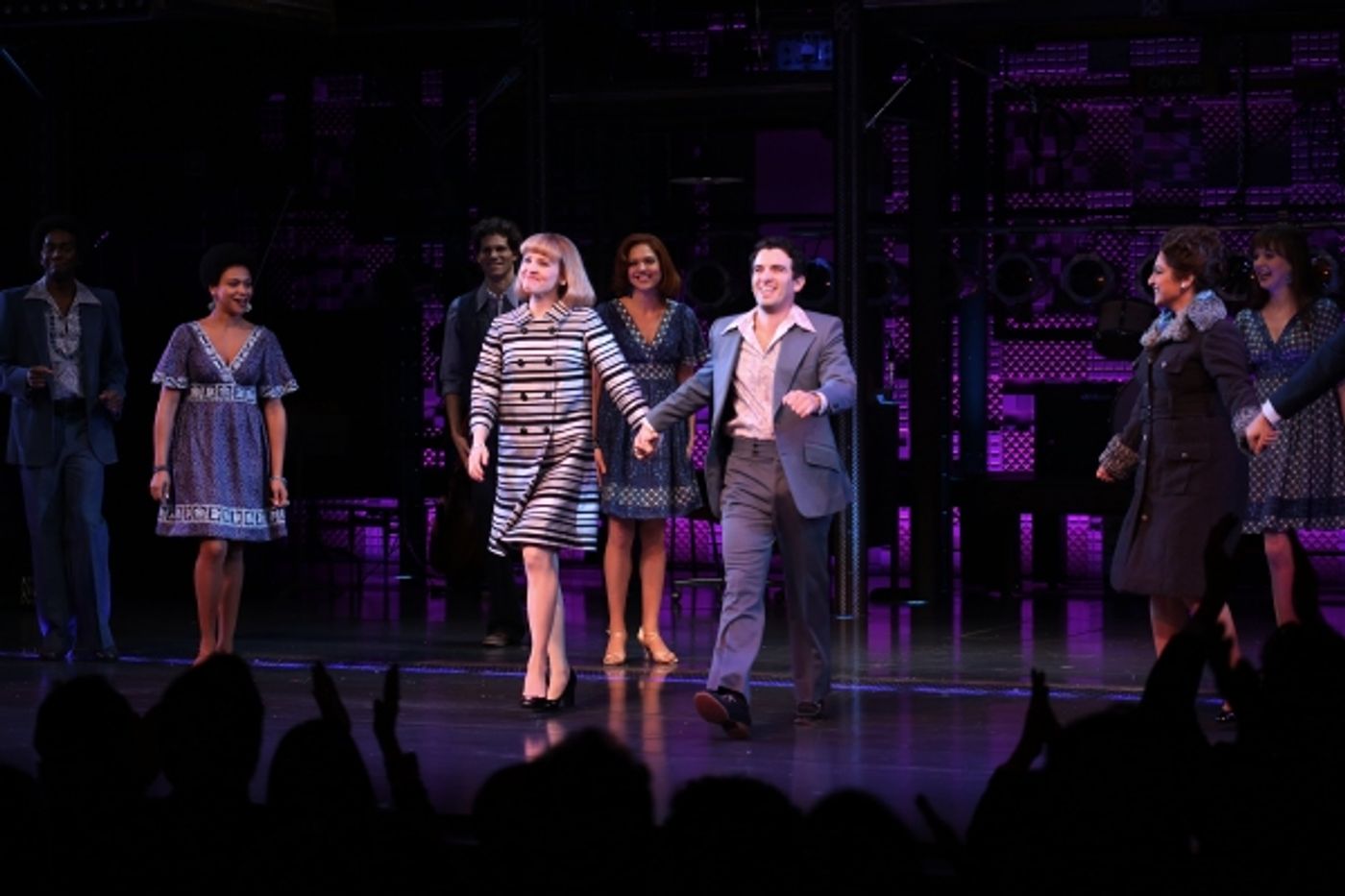 Photo Coverage: Carole King Arrives on Broadway! Inside BEAUTIFUL's Opening Night Curtain Call  Image