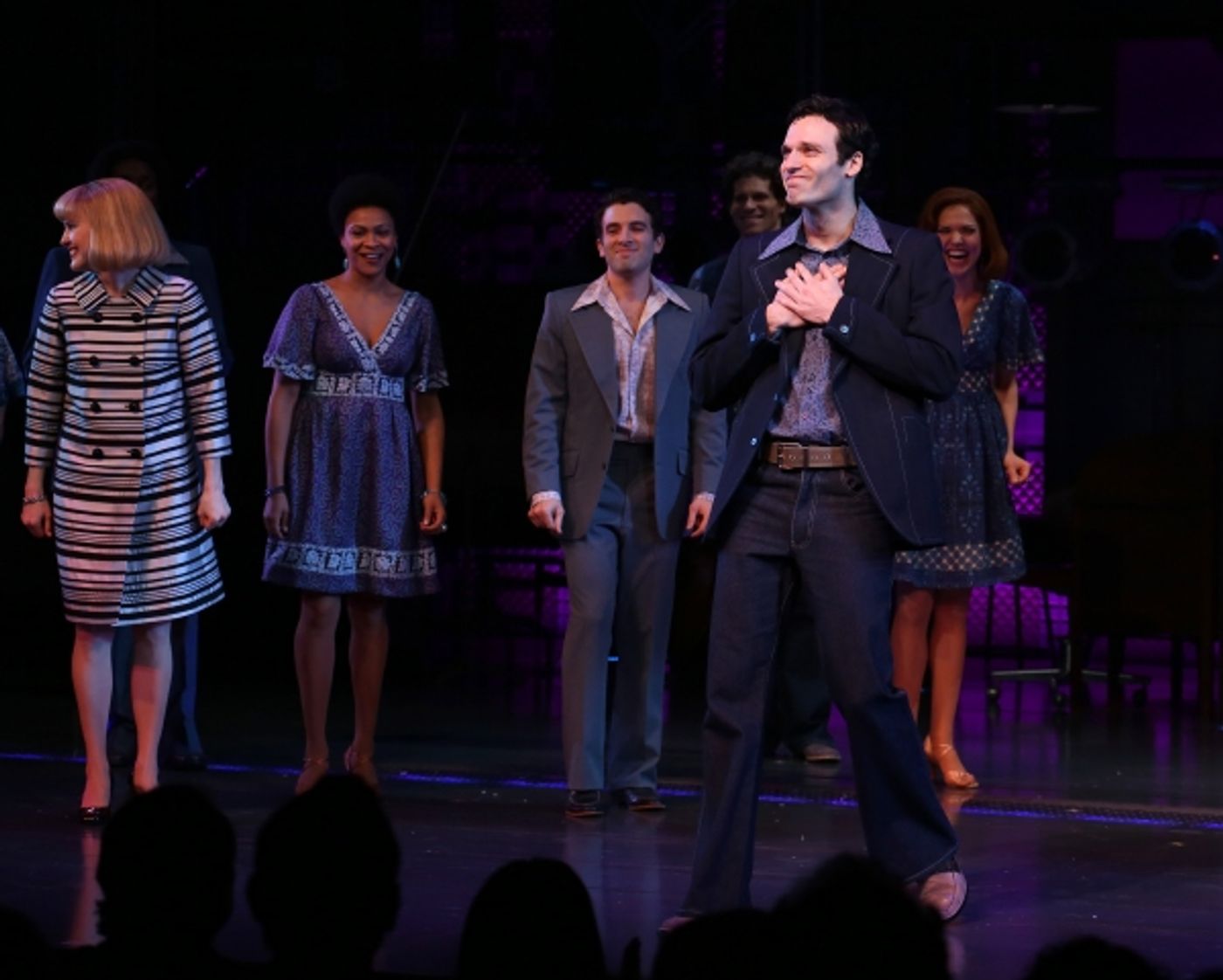 Photo Coverage: Carole King Arrives on Broadway! Inside BEAUTIFUL's Opening Night Curtain Call  Image