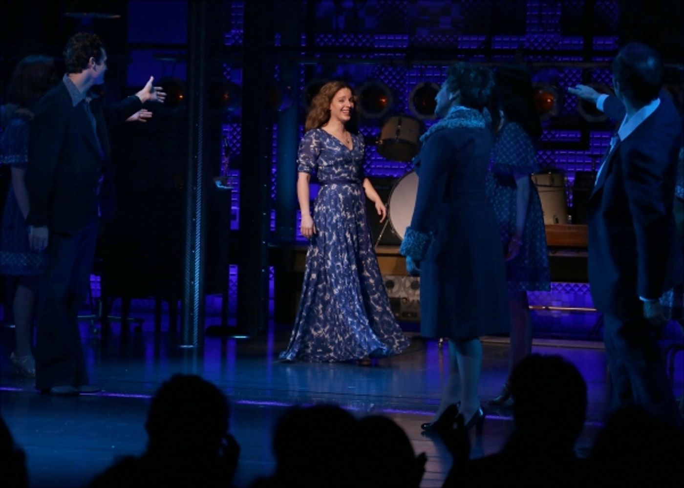 Photo Coverage: Carole King Arrives on Broadway! Inside BEAUTIFUL's Opening Night Curtain Call  Image