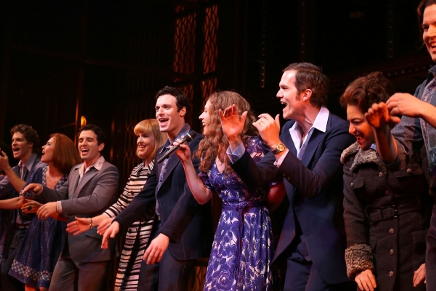 Photo Coverage: Carole King Arrives on Broadway! Inside BEAUTIFUL's Opening Night Curtain Call  Image