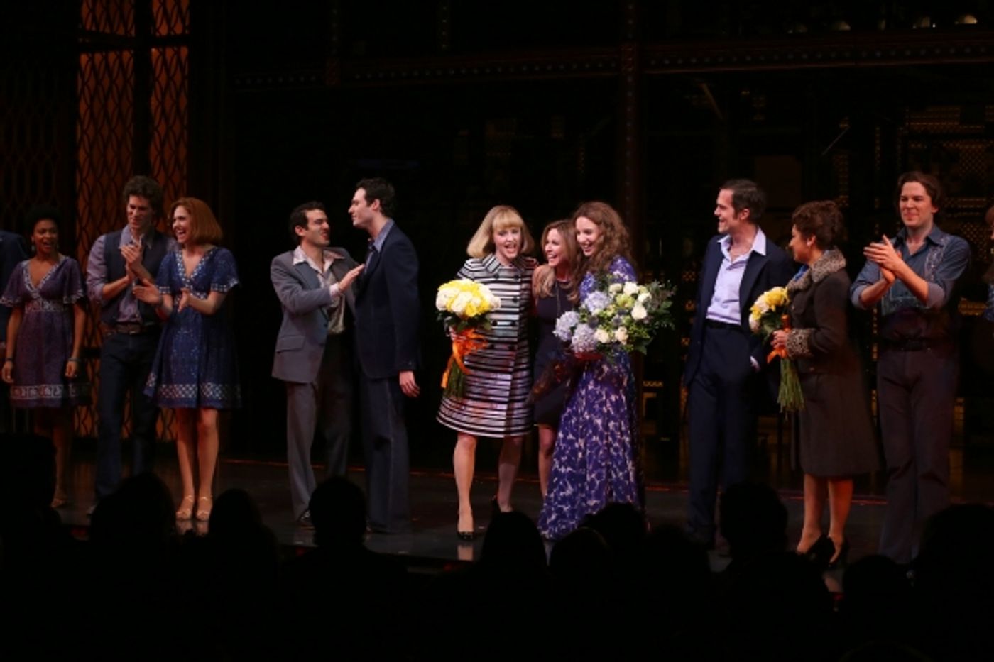 Photo Coverage: Carole King Arrives on Broadway! Inside BEAUTIFUL's Opening Night Curtain Call  Image