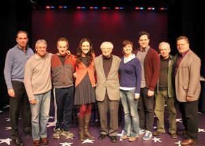 Andrew Levine, Jeff Saver, Jason Graae, Kerry Conte, Sheldon Harnick, Rhyn McLemore a Photo