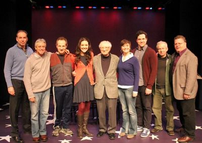 Andrew Levine, Jeff Saver, Jason Graae, Kerry Conte, Sheldon Harnick, Rhyn McLemore a Photo